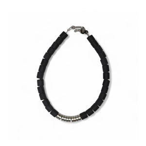 Onyx Beaded Bracelet - H+E Goods Company