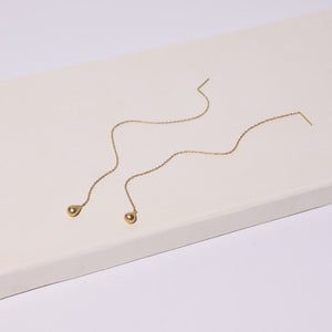 Pod Droplet Threader Earring - H+E Goods Company