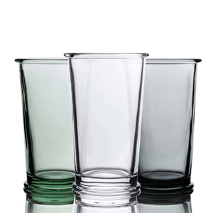 Ring Highball Glass Set of 2 - Green - H+E Goods Company