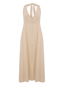Sahara Sun Maxi Dress - Natural - H+E Goods Company
