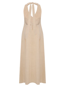 Sahara Sun Maxi Dress - Natural - H+E Goods Company