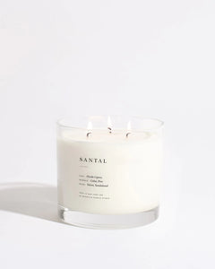 Santal Maximalist 3-Wick Candle - H+E Goods Company