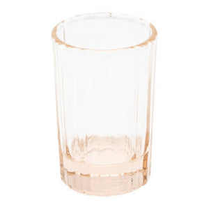Set of 2 Reed Water Glass - Blush - H+E Goods Company