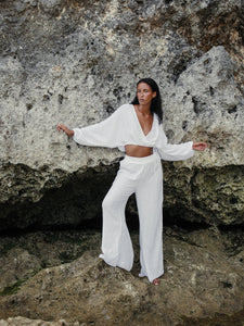Siena Top - White - H+E Goods Company