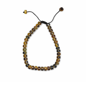 Tiger Eyes Beaded Bracelet - H+E Goods Company