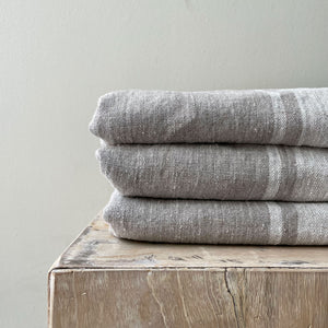 Visby Linen Tablecloth - White - H+E Goods Company