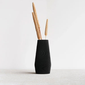 Yori Vase - Black - H+E Goods Company