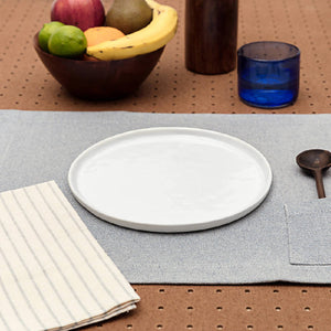 Placemats - Blue With Pocket / Set Of 4 - H+E Goods Company