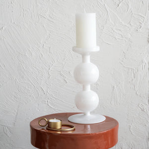Lisse Recycled Glass Candle Holder - H+E Goods Company