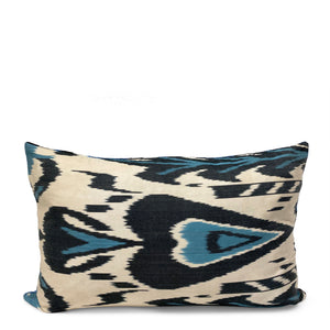 Octavia Ikat Lumbar Pillow - H+E Goods Company
