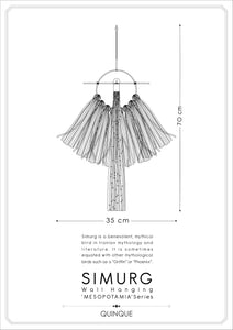 Simurg Wine Wall Hanging - H+E Goods Company