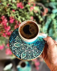 Coffee Mug with Saucer - H+E Goods Company