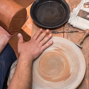 Tonia Natural Handmade Terracotta Vase - H+E Goods Company