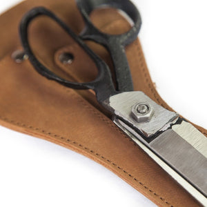 All Purpose Scissors with Leather Sleeve - H+E Goods Company