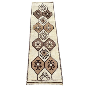 Front view of Ankara Vintage Wool Runner on white background - H+E Goods Company