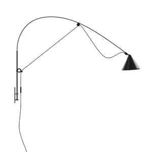 Ayno Large Wall Lamp - Black - H+E Goods Company