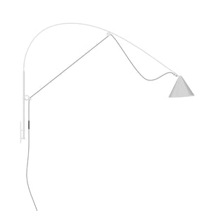 Ayno Large Wall Lamp - Grey - H+E Goods Company