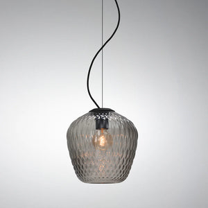 Blown Pendant Ceiling Lamp SW3 - Silver Lustre - H+E Goods Company
