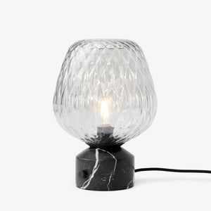 Blown Table Lamp SW6 - Silver Lustre - H+E Goods Company