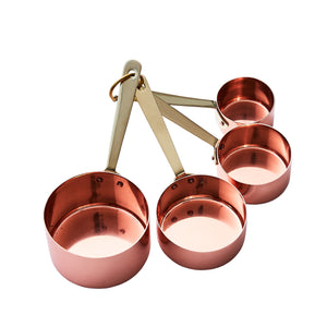 Copper Measuring Cups - H+E Goods Company