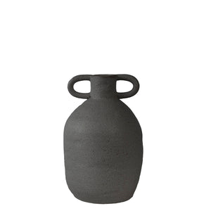 Porto Ceramic Vase - Black - H+E Goods Company