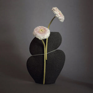 Ellipse Vase N°1 - Noir - H+E Goods Company