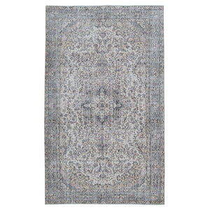 Front view of Erdek Vintage Distressed Rug - H + E Goods Company