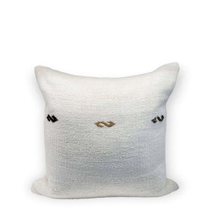 Honsu Embroidery Hemp Pillow - H+E Goods Company