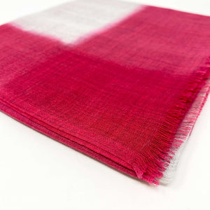 Edge of Hot Pink & Pearl Light Weight Scarf - H+E Goods Company