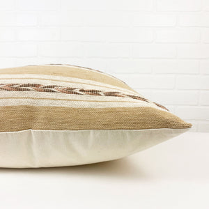 Badem Handwoven Pillow - H+E Goods Company