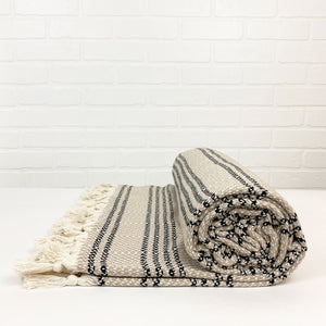 Ayaz Cotton Throw Blanket - H+E Goods Company
