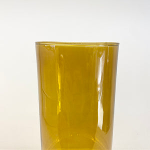 Ochre Recycled Glass Vase - H+E Goods Company