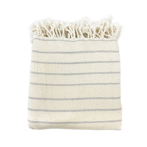 Soft Bamboo Striped Turkish Towel - H+E Goods Company
