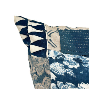 Jale Decorative Patchwork Pillow - H+E Goods Company