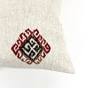 Nadeer Embroidery Hemp Pillow - H+E Goods Company