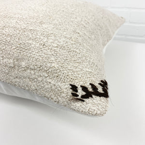 Dyno Embroidery Hemp Pillow - H+E Goods Company