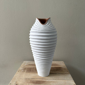 Dune Tamarind Wood Vase - H+E Goods Company