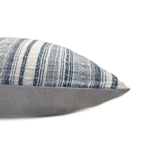 Bleu Handwoven Pillow - H+E Goods Company