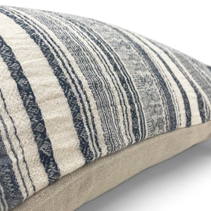 Azura Cotton Handwoven Pillow - H+E Goods Company