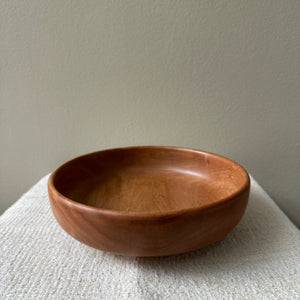 Teak wood serving bowl - H+E Goods Company