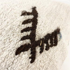Topkapi Embroidery Hemp Pillow - H+E Goods Company