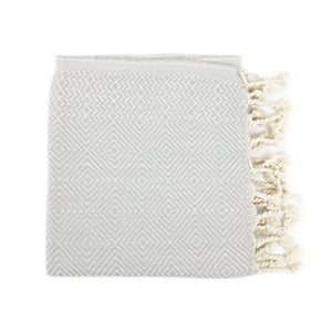 Diamond Cotton Hand Towel - H+E Goods Company