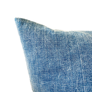 Azure Handwoven Pillow - H+E Goods Company