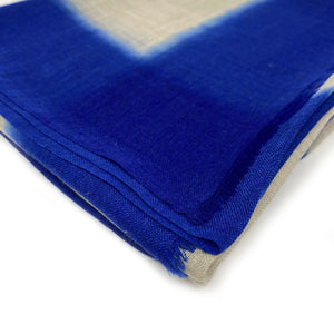 Oatmeal & Ocean Blue Light weight Scarf - H+E Goods Company