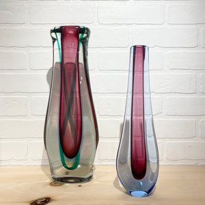 Vintage Murano Sommerso Vase  by Flavio Poli - circa 1960s - H+E Goods Company