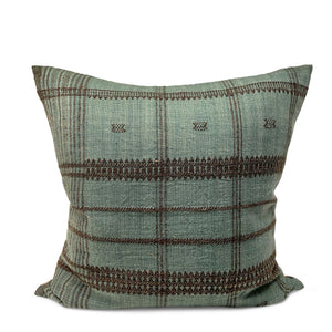 Diskit Wool Pillow - Teal - H+E Goods Company