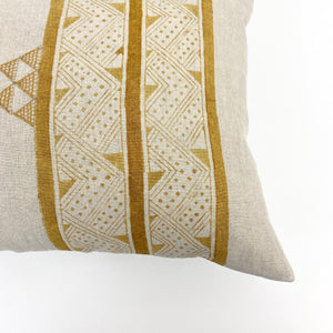 Mancala Ocher Lumbar Pillow - H+E Goods Company