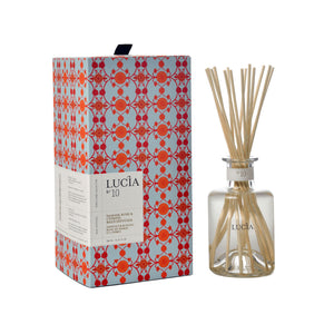 Lucia No 10 Damask Rose & Cypress Reed Diffuser / 200 ml - H+E Goods Company