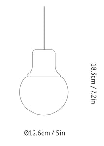 Mass Pendant Ceiling Lamp NA5 - Brass - H+E Goods Company
