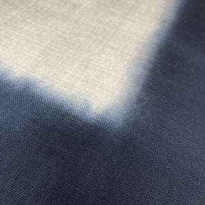 Close-up view of Midnight Blue & Stone Light Weight Scarf - H+E Goods Company